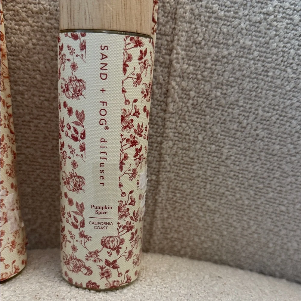 SAND + FOG Rust Floral Reed Diffuser Set - Warm Rust